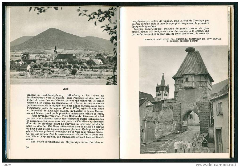 LES VOSGES CENTRE (La France Illustrée) Editions Alpina (1955) Par Jacques Legros, Sélestat, Ribeauvillé, Saint-Dié... - Lorraine - Vosges