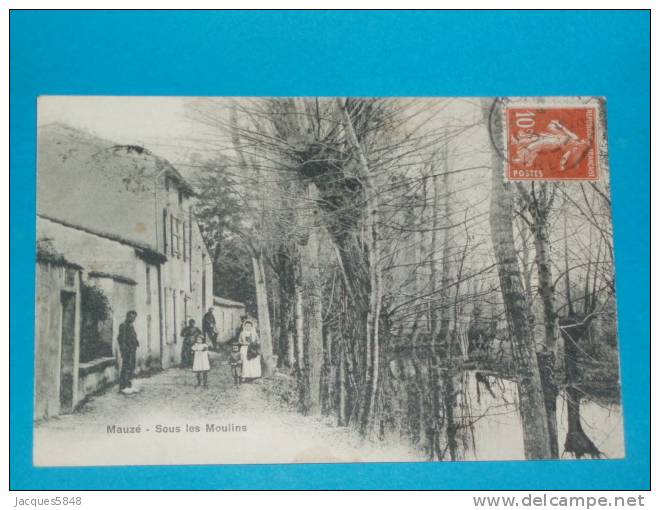 79) Mauzé-sur-le-mignon - Sous Les Moulins - Année 1910 - EDIT - - Mauze Sur Le Mignon