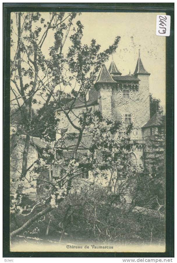 CHATEAU DE VAUMARCUS   - TB - Vaumarcus