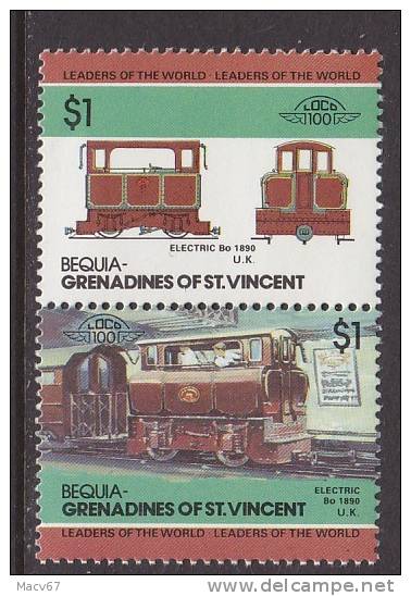 St. Vincent Bequia 26   **   TRAINS - St.Vincent (1979-...)