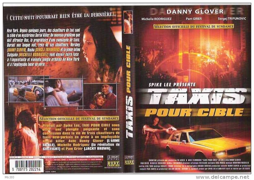 DVD Zone 2 "Taxis Pour Cible" NEUF - Action, Aventure