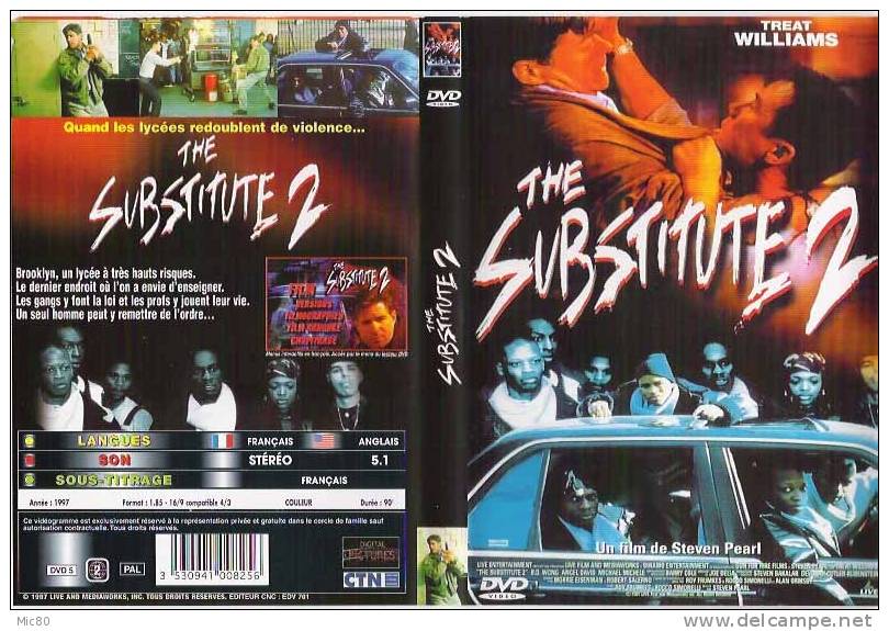 DVD Zone 2 "The Substitute 2" NEUF - Action & Abenteuer