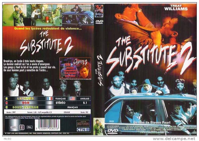 DVD Zone 2 "The Substitute 2" NEUF - Action, Adventure