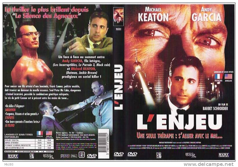 DVD Zone 2 "L'enjeu" NEUF - Action, Aventure