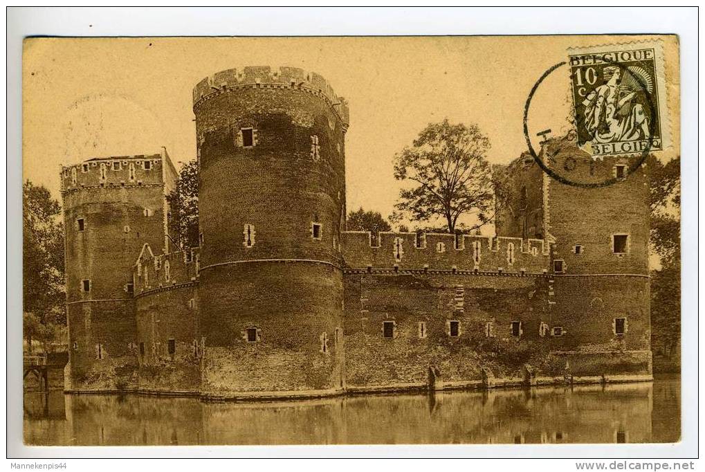 Beersel - Le Château De Beersel En 1931 - Beersel
