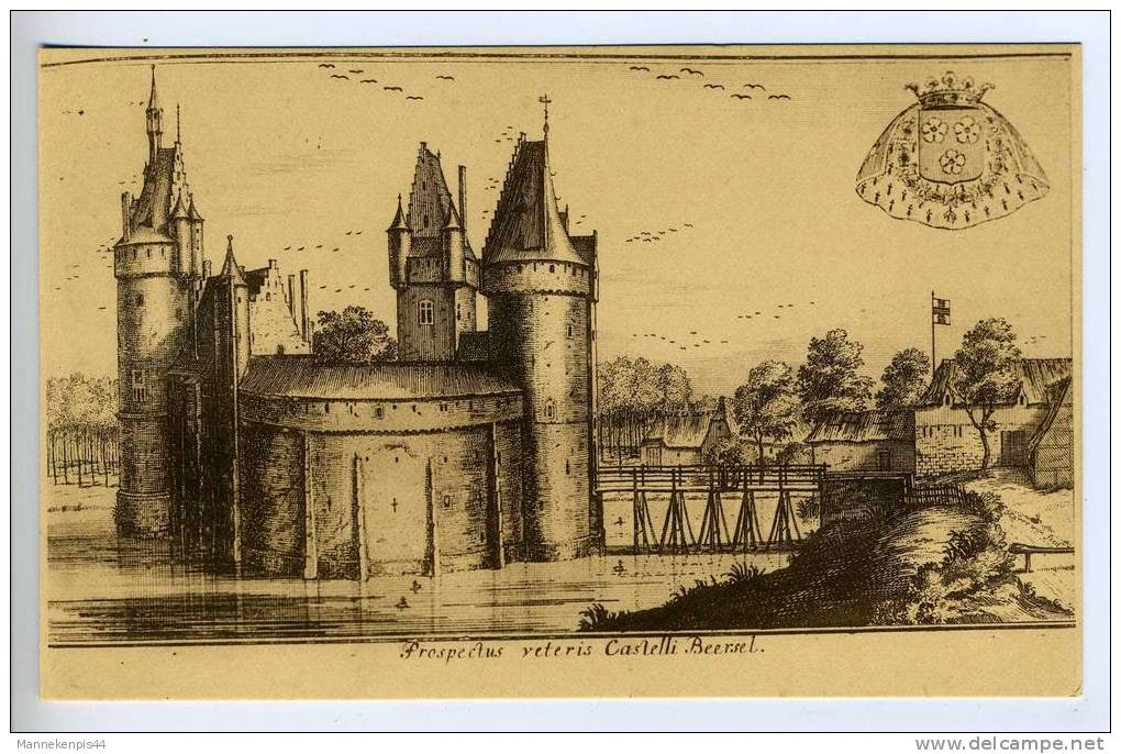 Beersel - Le Château De Beersel (Brabant) Au XVIIè S. - Beersel