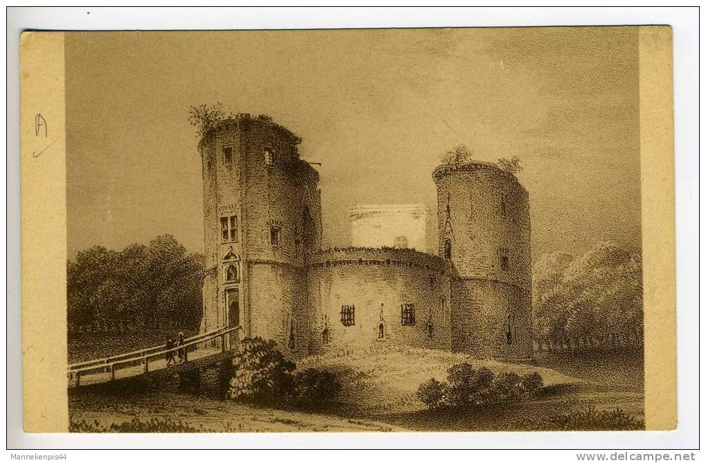 Beersel - Le Château De Beersel (Brabant) Vers 1840 - Beersel