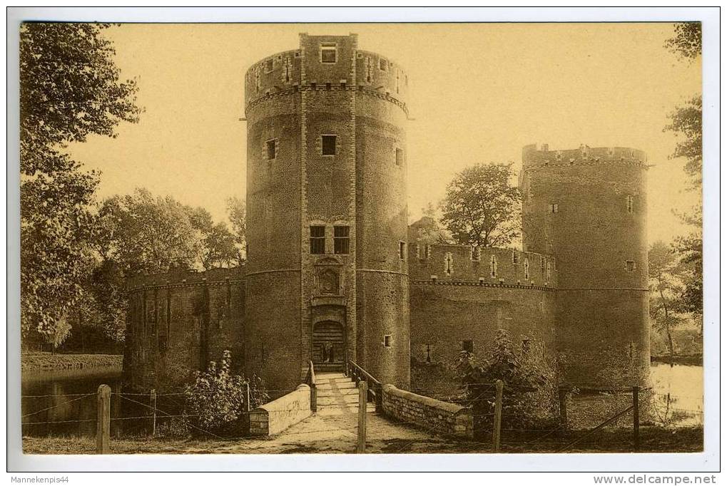 Beersel - Le Château De Beersel (Brabant) En 1937 - Beersel