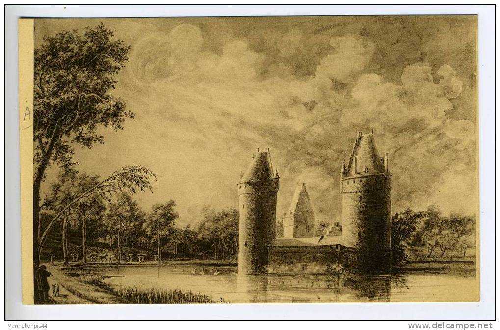 Beersel - Le Château De Beersel (Brabant) Vers 1796 - Beersel