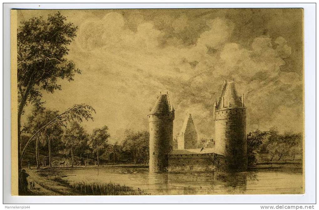 Beersel - Le Château De Beersel (Brabant) En 1796 - Beersel