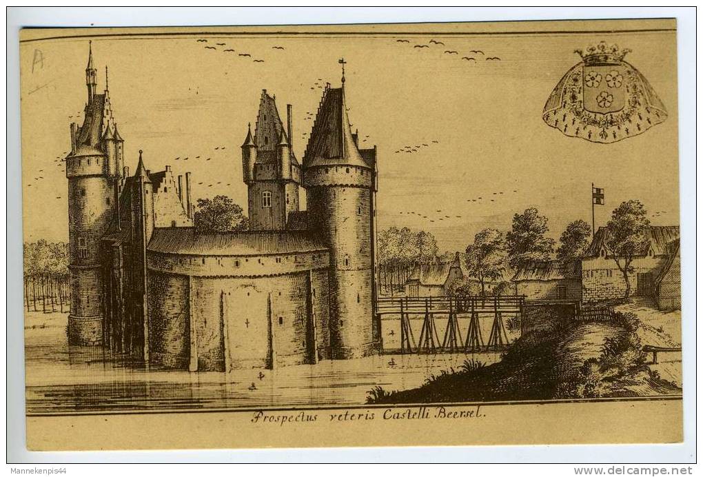 Beersel - Le Château De Beersel (Brabant) Au XVIIè S. - Beersel