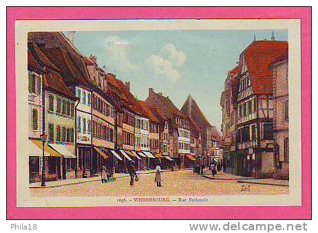 WISSEMBOURG   Rue Nationale  Magasin  LEHR - Wissembourg