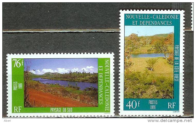 Nouvelle Calédonie  N° 525; 526**    PAYSAGES  Côte Ouest Et Sud - Unused Stamps