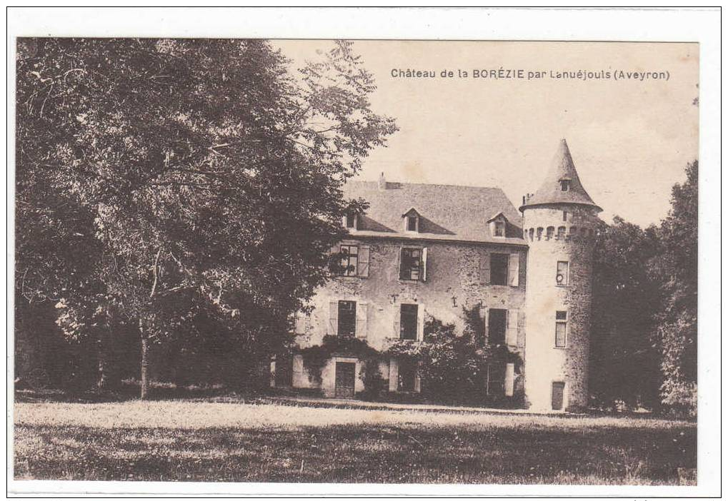 Cpa Chateau De La Borezie - Autres & Non Classés