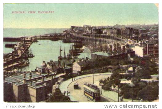 RAMSGATE - General View Over The Harbour & Town - Ramsgate  KENT - Ramsgate