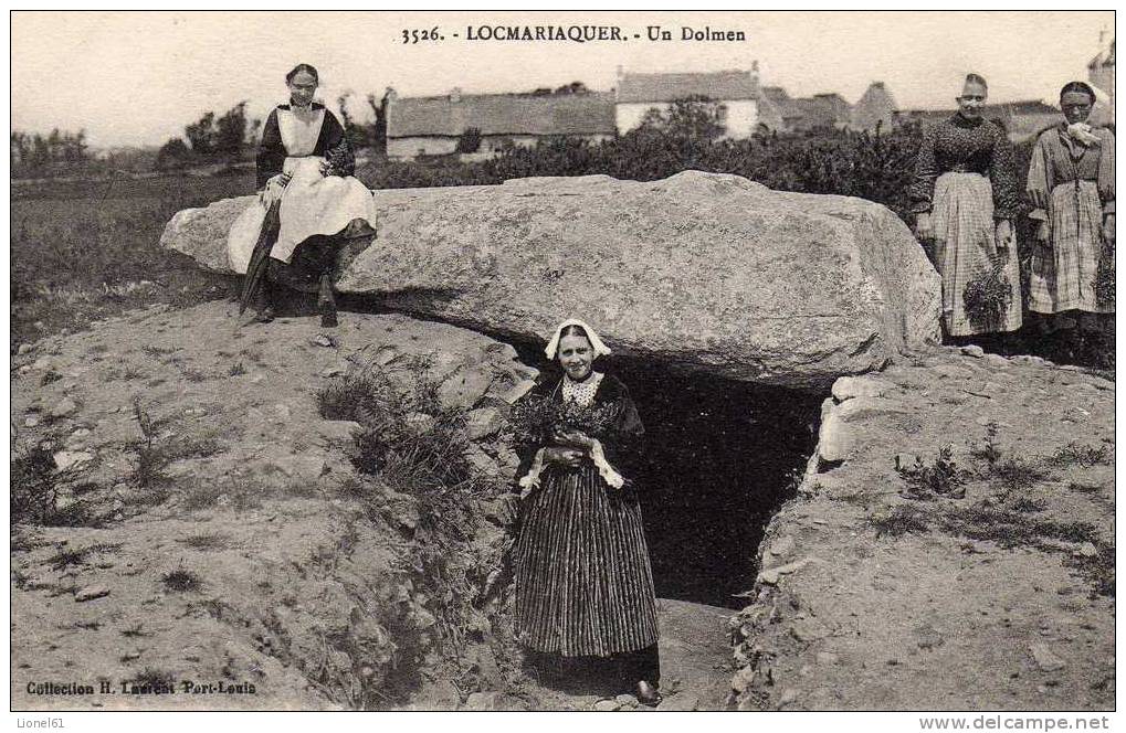 LOCMARIAQUER : (56) Un Dolmen - Locmariaquer