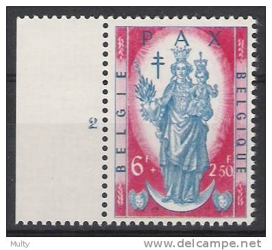 Belgie OCB 1088 (**) Met Plaatnummer 2. - ....-1960