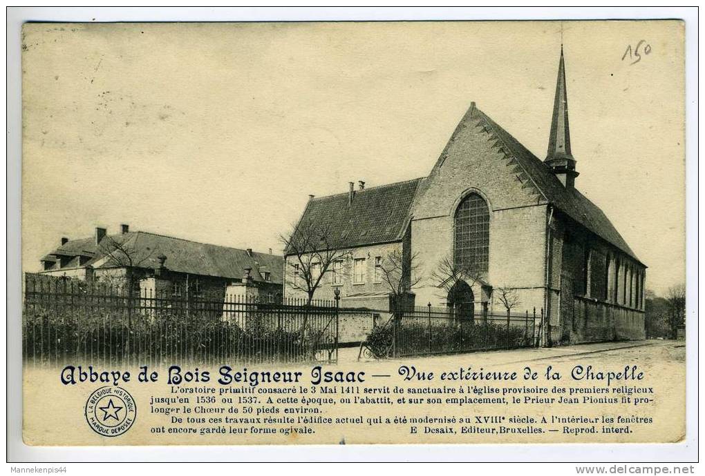 Bois-Seigneur-Isaac - Abbaye - Vue Extérieure De La Chapelle - Braine-l'Alleud