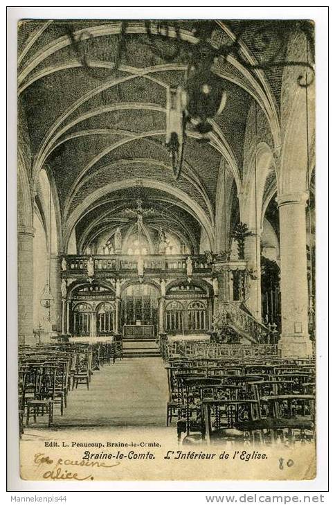 Braine-le-Comte - L'Intérieur De L'Eglise - Braine-le-Comte