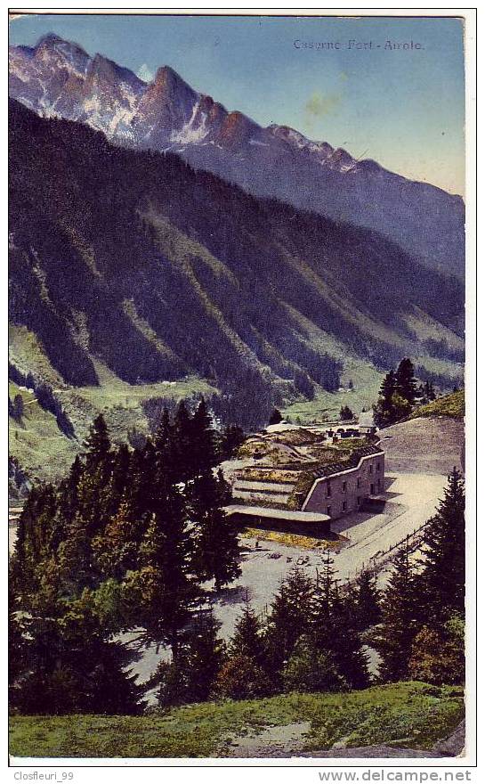 Airolo / Caserne, Le Fort D´Airolo  /  Militärpost 1923 - Airolo