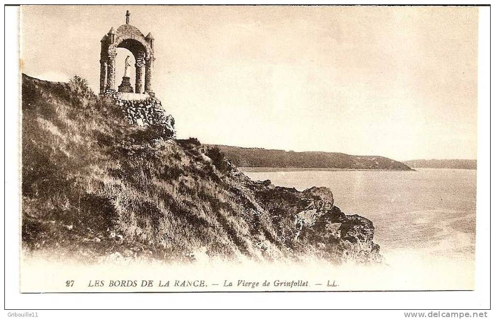 SAINT SULIAC   -   ** LA VIERGE DE GRINFOLLET **   -   Editeur : L.L. (LEVY Fils &CIE De Paris    N°27 - Saint-Suliac