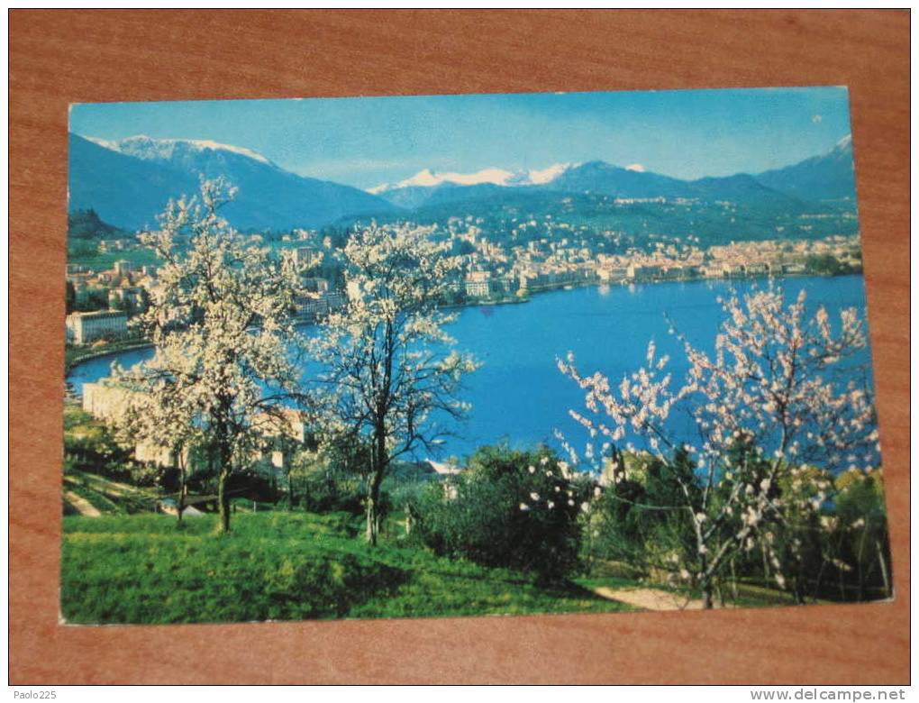 LUGANO Paradiso 1968 Ticino Pittoresco Colori VG - Paradiso