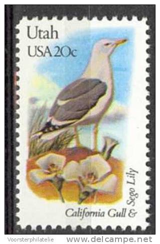 USA UNITED STATES 1982 MCHL 1575 BIRDS OISEAUX VÖGEL VOGELS  MNH ** POSTFRIS NEUF - Ongebruikt