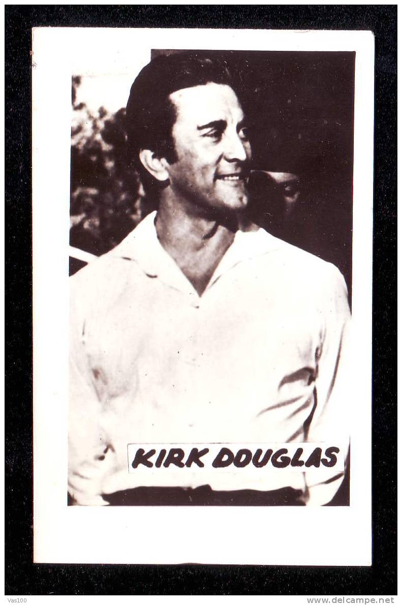 KIRK DOUGLAS ** Véritable Original Photo 1X- Old. - TV Series