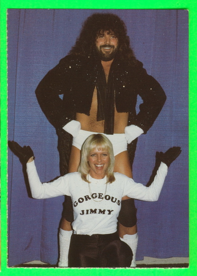 LUTTE -WRESTLING - WCW/NWO - GORGEOUS JIMMY GARVIN AND PRECIOUS - ÉDITÉ PAR BERT RANDOLPH & GEORGE NAPOLITANO EN 1985 - - Ringen