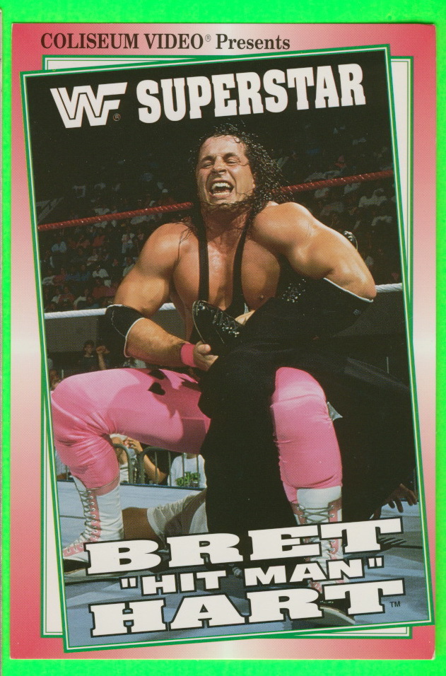 LUTTE - CATCH - WRESTLING - WCW/NWO SUPERSTAR - BRET HIT MAN HART - 1993 TITANSPORTS INC - - Lutte