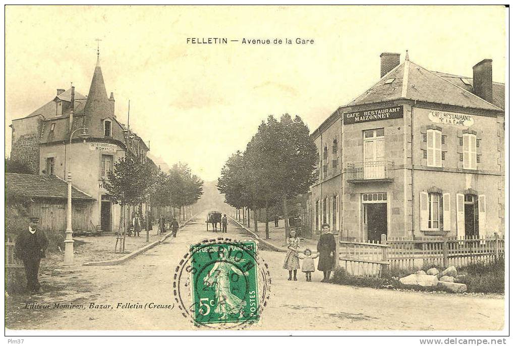 FELLETIN - Avenue De La Gare - Felletin