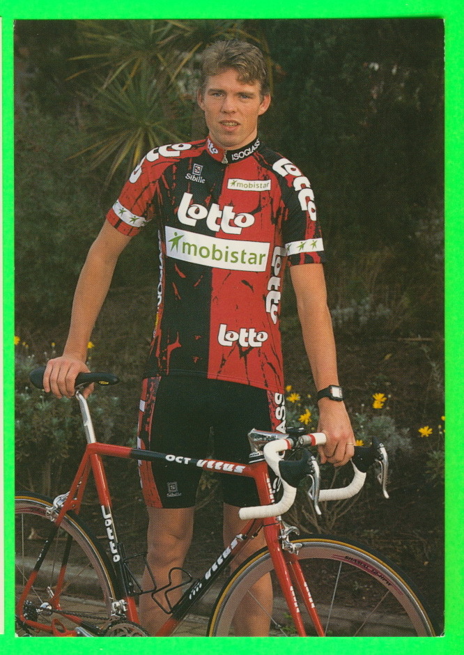 CYCLISME - WIM FEYS - LOTTO - MOBISTAR - ISOGLASS - 1997 - - Cyclisme