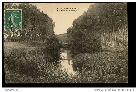 CPA 77.-LIZY-sur-OURCQ-Le Pont Du Bouchy- Oct 031 - Lizy Sur Ourcq