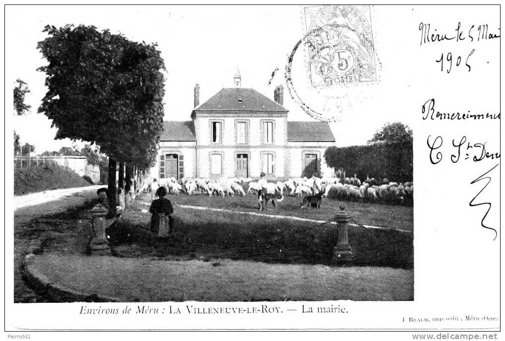 LA VILLENEUVE LE ROY - La Mairie - Meru