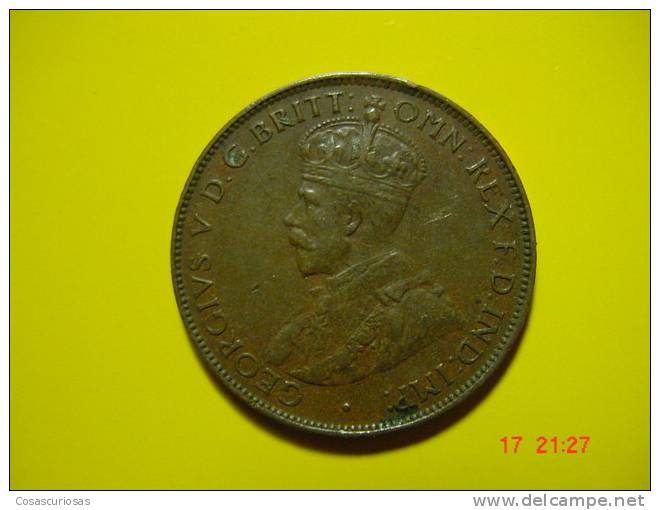 658 AUSTRALIA  HALF  PENNY     YEAR 1936   FINE++    OTHERS IN MY STORE - Penny