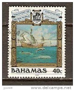 Bahamas 1988  500th Ann.of Discovery Of America  40c  (o) - Bahamas (1973-...)