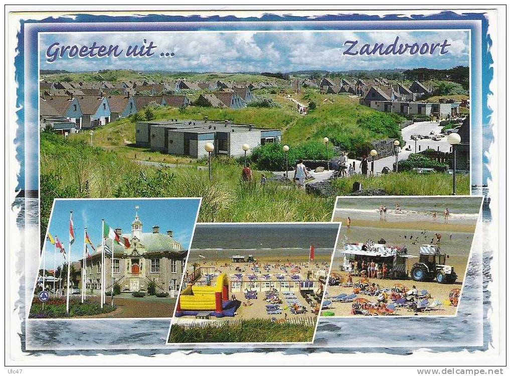 - PAYS-BAS  -  ZANDVOORT.  Multi-Vues - Cpsm Bon état - Scan - - Zandvoort