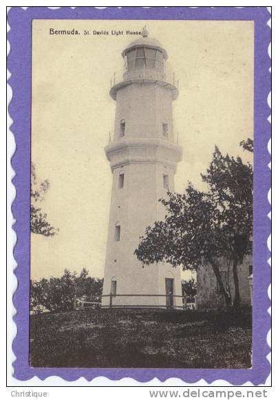 St. Davids Light House, Bermuda.  1910 - Bermuda