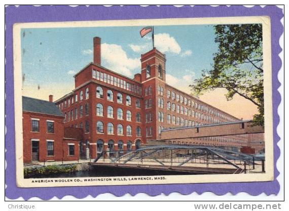 American Woolen Co. Washington Mills, Lawerence, Mass.  1910-20s - Lawrence