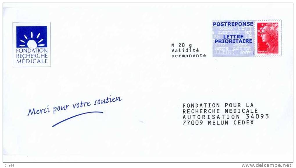 Fondation Recherche Médicale. (Voir Commenataires) - PAP: Antwort/Beaujard