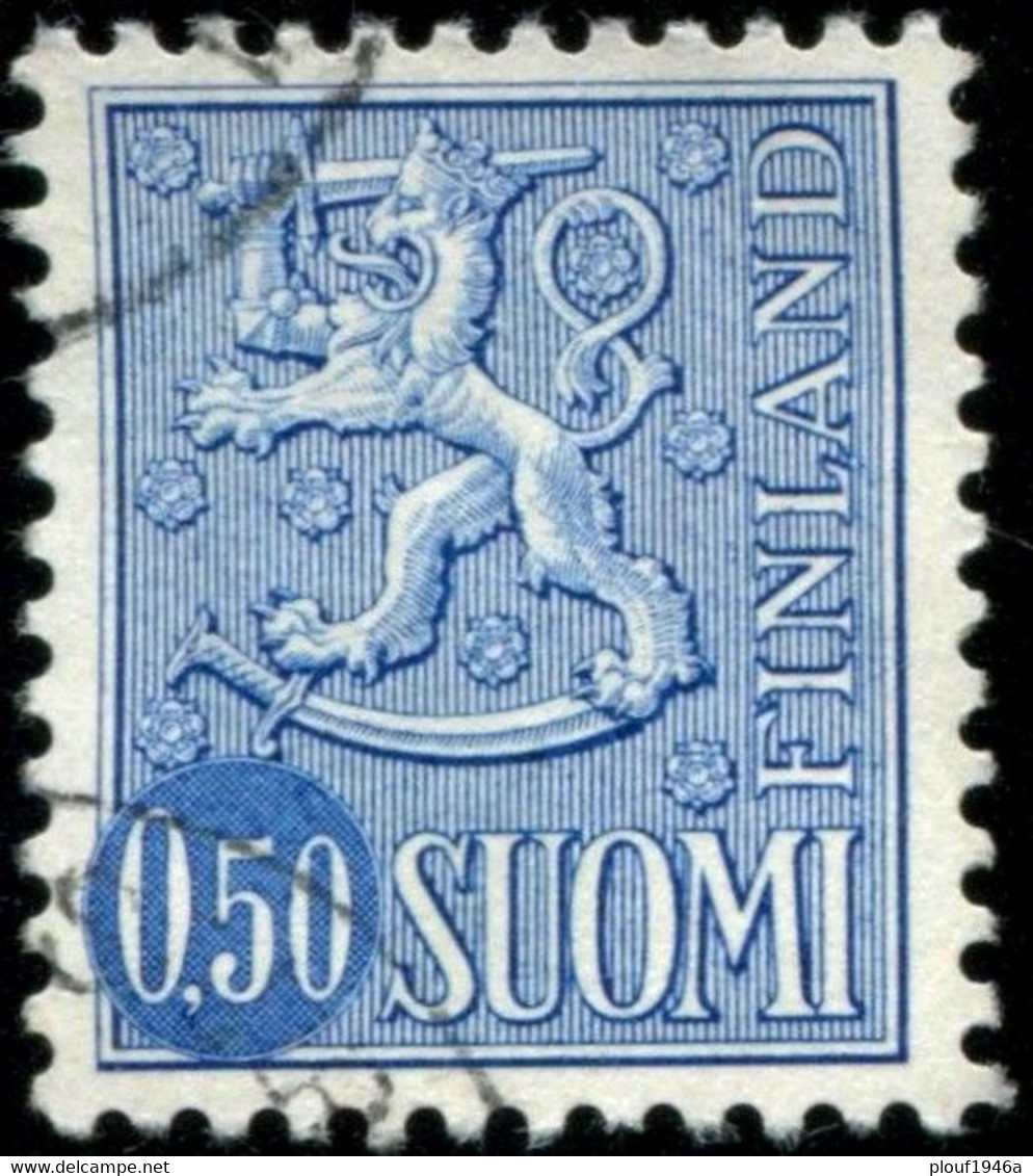 Pays : 187,1 (Finlande : République)  Yvert Et Tellier N° :   541 AB (B) (o) - Used Stamps