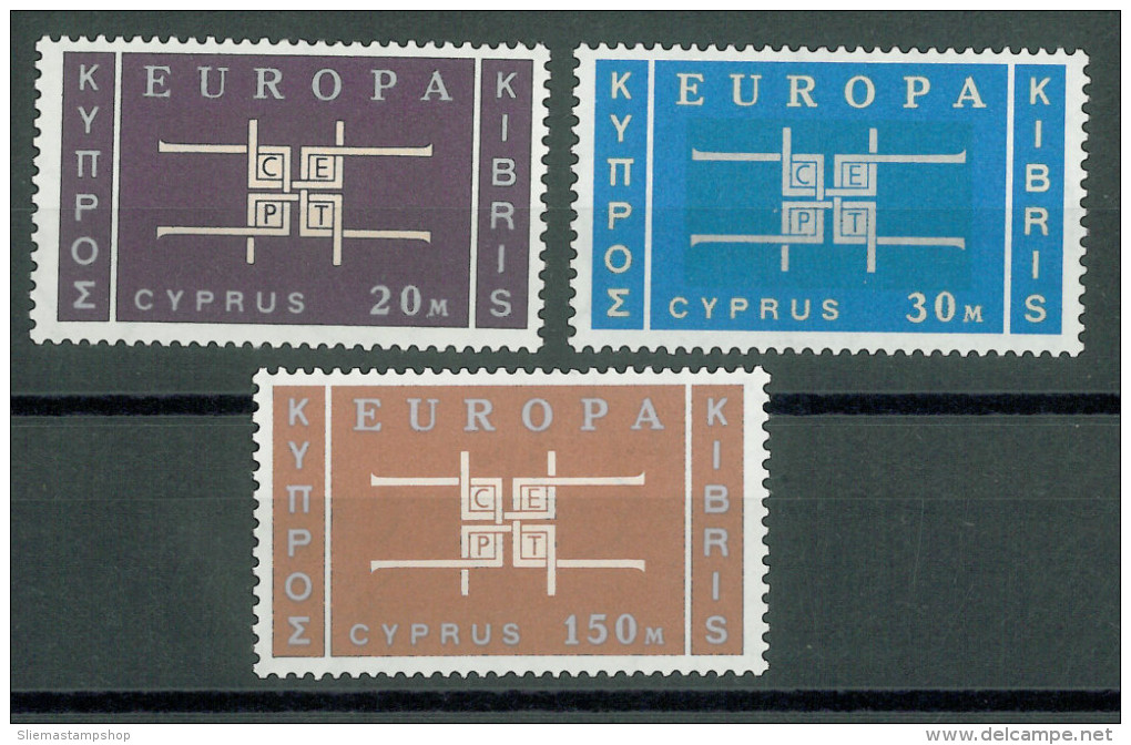 CYPRUS - 1963 EUROPA - 1963