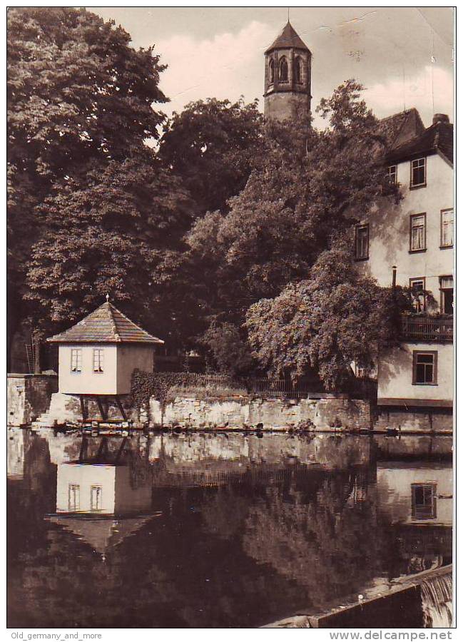 Erfurt-Blick Zur Predigerkirche  (0172) - Erfurt