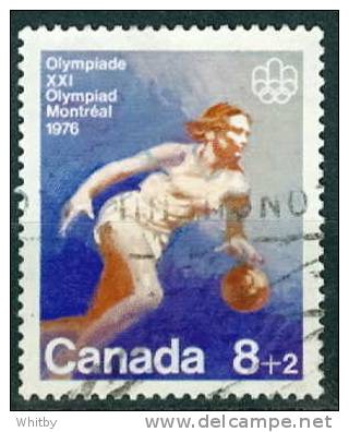 1976 8 +2 Cent  Semi Postal Basketball  Issue #B10 - Oblitérés