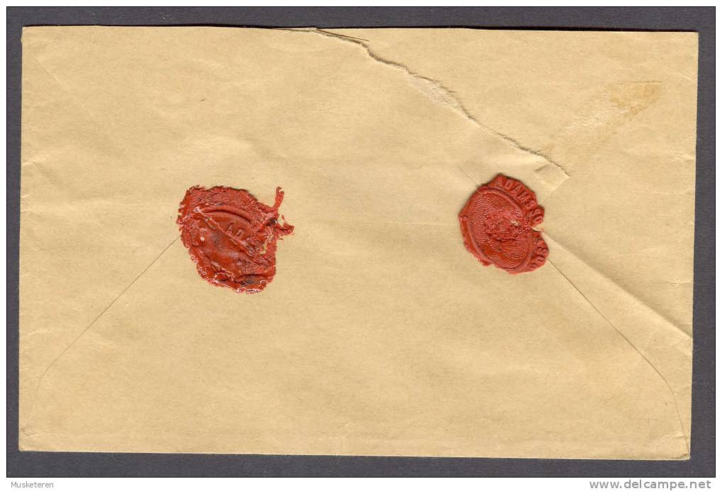 Sweden Registered Recommandée Einschreiben Ålshult 1945 Cover To Karlshamn Seal (2 Scans) - Lettres & Documents