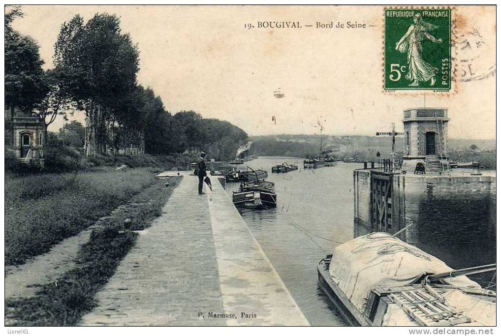 BOUGIVAL : (78) Bord De Seine - Bougival