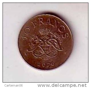 Pièce De Monaco - 10 Francs 1976 Rainier III - 1960-2001 New Francs