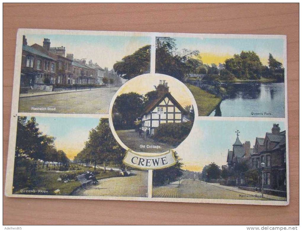 Crewe Nantwich Road, Queen's Park, Old Cottage, Shaw, Burslem - Autres & Non Classés
