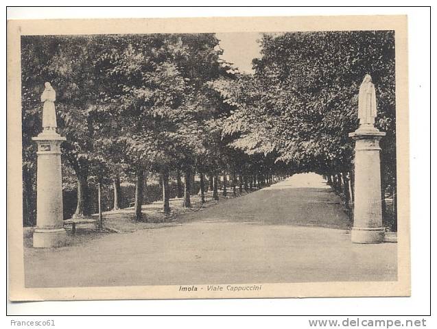 $$ Emilia Romagna IMOLA Viale Cappuccini 1941 Viaggiata - Imola