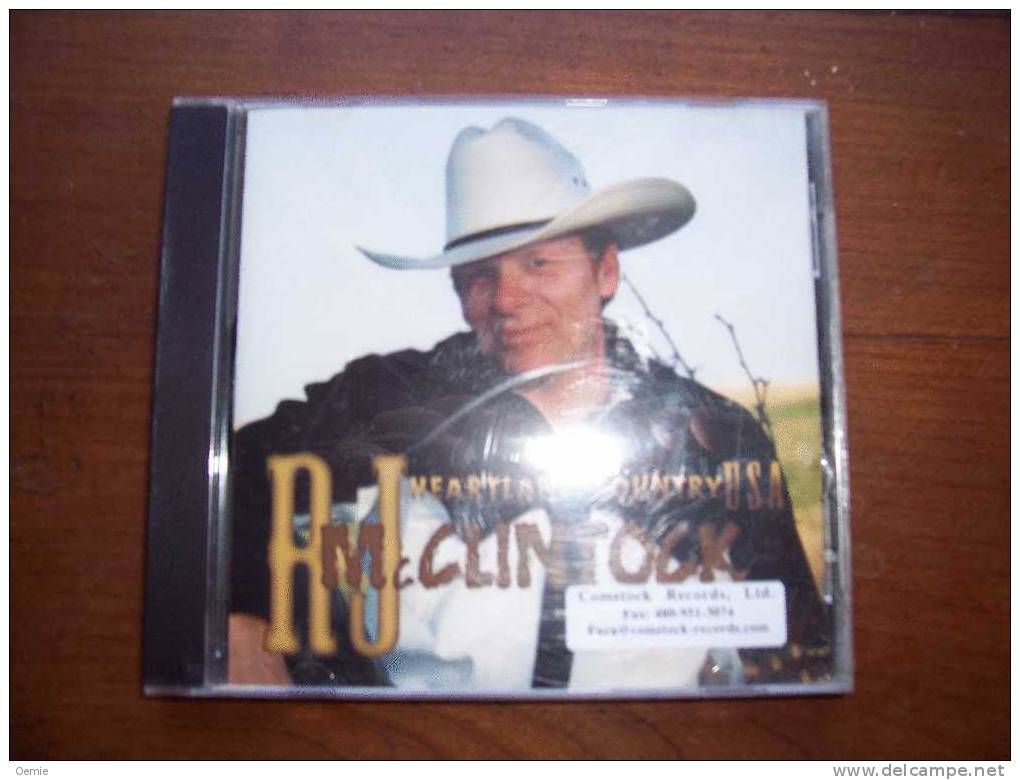 RJ Mc CLINTOCK  HEARTLAND COUNTRY USA - Country & Folk